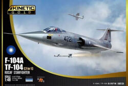 Kinetic Taiwan F-104A /TF-104 1: 48 (K48134)