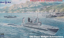 Micro Mir AMP Italian CB Class Midget Submarines 1: 72 (MM72-026)