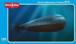 Micro Mir AMP Soviet submarine Project 673 1: 350 (MM350-023)