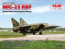 ICM MiG-25 RBF, Soviet Reconnaissance Plane 1: 48 (48904)