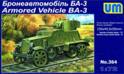 UniModels Armored Vehicle BA-3 1: 72 (UM320)