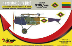 Mirage Hobby Halberstadt CL. IV(Rol) LIETUVOS 1919 1: 48 (480004)