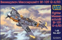 UniModels Messerschmitt Bf-109 G-6/R3 1: 48 (UM407)