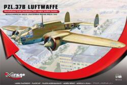Mirage Hobby PZL. 37B Luftwaffe Germ. Vers. Okecie 1940 1: 48 (481312)