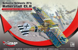 Mirage Hobby Schusta/ Schlasta 27b Halberstadt CL. II 1: 48 (481308)