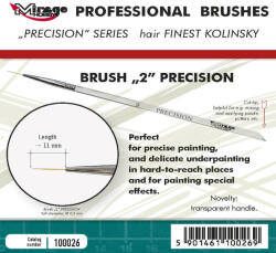 Mirage Hobby Brush Precision Kolinsky Size 2 (100026)
