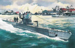 ICM U-Boat Type IIB 1943 1: 144 (S. 010)