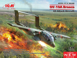 ICM OV-10 Bronco, US Attack Aircraft (100% new molds) 1: 48 (48300)
