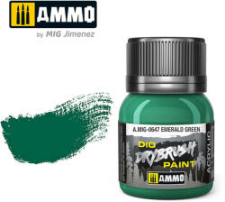 AMMO by MIG Jimenez AMMO DRYBRUSH Emerald Green 40 ml (A. MIG-0647)