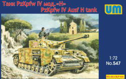 UniModels Panzer IV Ausf H tank 1: 72 (UM547)