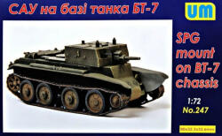 UniModels SPG based on the BT-7 chassis 1: 72 (UM247)