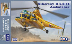 Micro Mir AMP Sikorsky R-5/S-51 Ambulance 1: 72 (AMP72012)