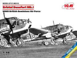 ICM Bristol Beaufort Mk. I, WWII British dominions Air Force 1: 48 (48312)
