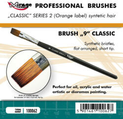 Mirage Hobby MIRAGE BRUSH FLAT HIGH QUALITY CLASSIC SERIES 2 size 9 (100062)