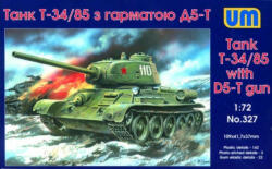 UniModels T-34/85 with D5-T gun 1: 72 (UM327)
