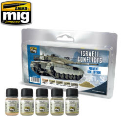 AMMO by MIG Jimenez AMMO Israeli Conflicts Pigment Collection 4 x 17 ml (A. MIG-7454)