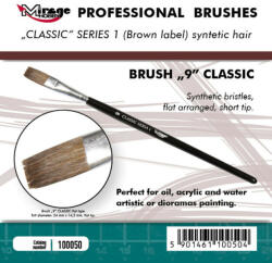 Mirage Hobby Brush Flat High Quality Classic Series 1 Size 9 (100050)