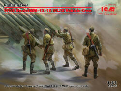 ICM WWII Soviet BM-13-16 MLRS Vehicle Crew 1: 35 (35648)