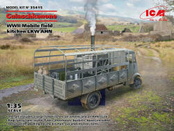 ICM AHN Gulaschkanone, WWII German mobile field kitchen 1: 35 (35415)