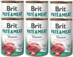 Brit Paté & Meat Vension 6x400 g