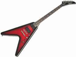 Epiphone Dave Mustaine Flying V Prophecy Aged Dark Red Burst