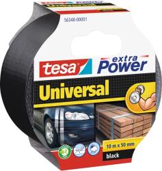 TESA Extra Power Szövetszalag 50mmx10m, Fekete Színű