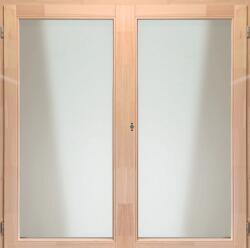 Delta Erkély Ajtó, Középen Felnyíló Bukó-nyíló, Bal Fa 150x210cm