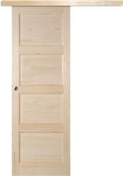 Delta Tolóajtó Roll Zebra4 Tolóajtó Tele Fenyő Ajtólap 90x204cm+síntakarás