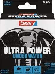 TESA Ultra Power Under Water Szövetszalag 1, 5mx50mm, Fekete