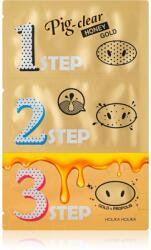Holika Holika Pig Nose Honey Gold patch-uri de curatare a prilor de pe nas 1 buc