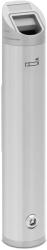 Ulsonix Falra szerelhető hamutartó - kül- és beltérre - zárható - 11 x 8.5 x 49 cm (ULX-ASHTRAY 01W)