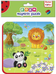 Roter Käfer Puzzle magnetic Roter Kafer Zoo 16 piese (RK5010-04_Initiala)