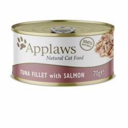 Applaws Cat Filet Mancare pisica, cu ton si somon in sos 70 g