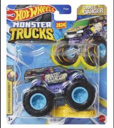 Mattel Hot Wheels Monster Trucks: Crate Danger kisautó, 1: 64 (HTM61)