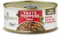 Applaws Taste Toppers Tocana pentru caini, cu carne de vita, morcovi si mazare 156 g