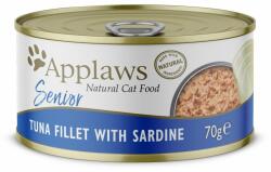 Applaws Cat Senior Tuna Fillet with Sardine Mancare umeda pentru pisici senior, cu ton si sardine 70 g
