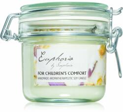 SOAPHORIA Euphoria illatgyertya illatok For Children's Comfort 250 ml