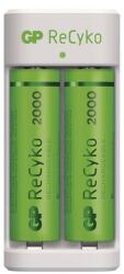 Gp Batteries GP Eco E211 Akkutöltő + 2×AA GP ReCyko 2000 (B51214) - hyperoutlet