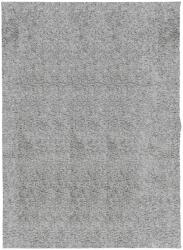 vidaXL szürke hosszú szálú bozontos modern szőnyeg 140 x 200 cm (375257) (375257)