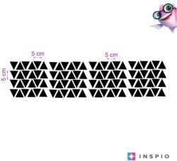 INSPIO Fekete háromszögek - falmatricák (9537f) (9537f)