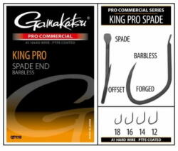 Gamakatsu Carlig Gamakatsu Pro Commercial Power Carp King Pro Spade A1 PTFE BL nr. 12 10buc (GK.185240.12)