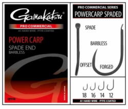 Gamakatsu Carlig Gamakatsu Pro Commercial Power Carp Spade A1 PTFE BL nr. 18 10buc (GK.185241.18)