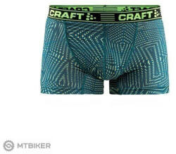 Craft Greatness 3" boxeralsó, zöld mintával (XS)