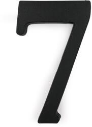 JKH Műanyag házszám 7 matt fekete 19cm
