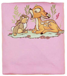  ABR pamut gumis lepedő - Rózsaszín - Bambi (60x120-70x140 cm) - baby-life