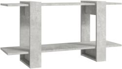 vidaXL betonszürke szerelt fa könyvszekrény 100 x 30 x 51 cm (811560) (811560)