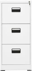 vidaXL fehér acél irattartó szekrény 46 x 62 x 102, 5 cm (336274) (336274)