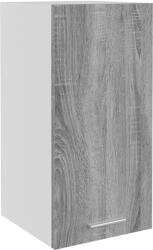 vidaXL szürke sonoma színű szerelt fa függőszekrény 29, 5 x 31 x 60 cm (826621) (826621)