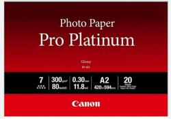 CANON Hartie foto lucrioasa, Canon PT-101, 420 x 594 mm, A2, 300 g/m2, 20 coli/top 2768B067AA