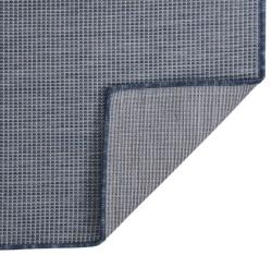vidaXL kék lapos szövésű kültéri szőnyeg 120 x 170 cm (340795) (340795)